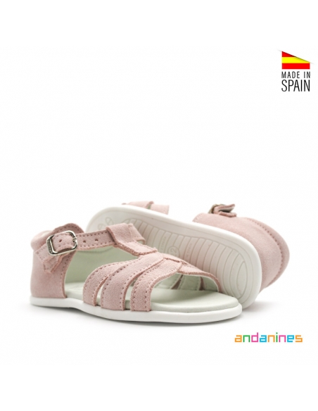 Calzado Cómodo Niñas Verano Rosa