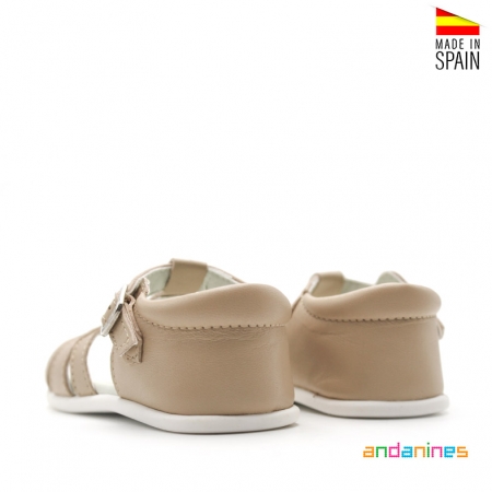Sandalias piel Niña Titanitos