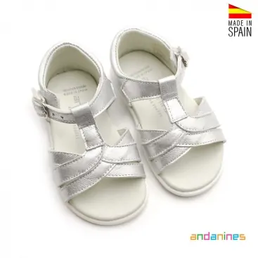 Calzado Infantil Plata Barefoot