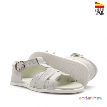 Sandalias Elegantes Niña Piel Blanca