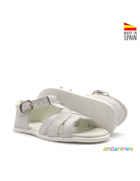 Sandalias Elegantes Niña Piel Blanca
