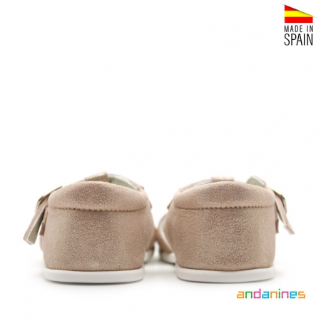 Sandalias Rosa Champán