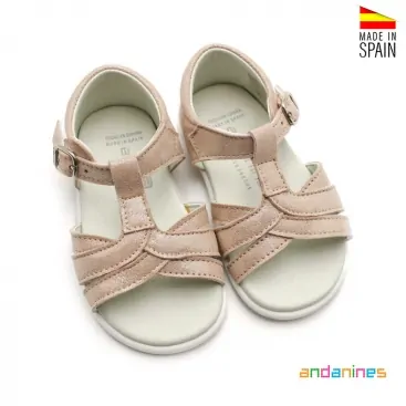 Sandalias Rosa brillos