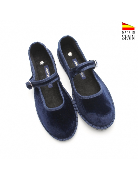 Calzado Elegante Mujer Terciopelo