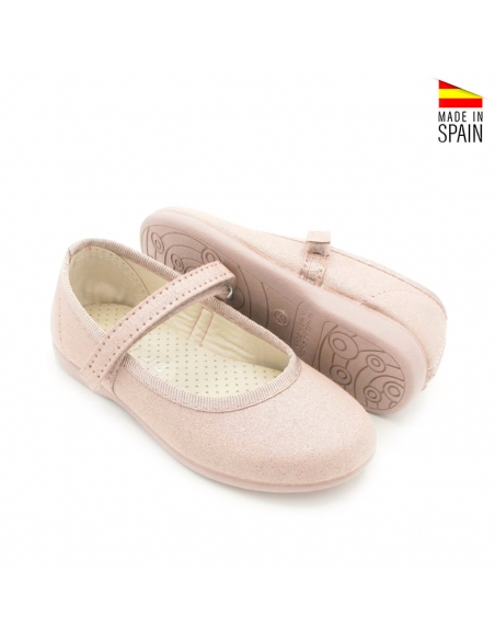 zapatos de vestir para niña rosa tipo mercedita