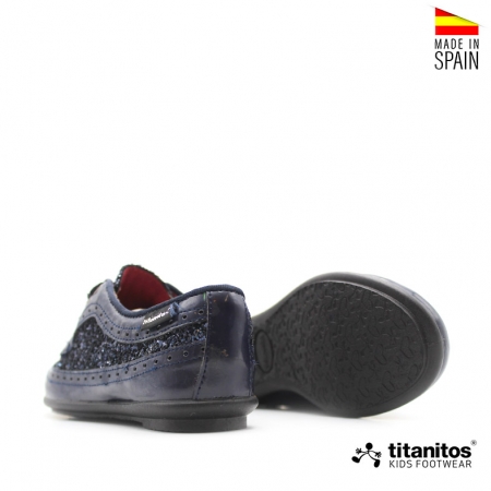 zapato blucher marino