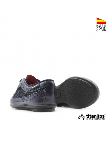 zapato blucher marino