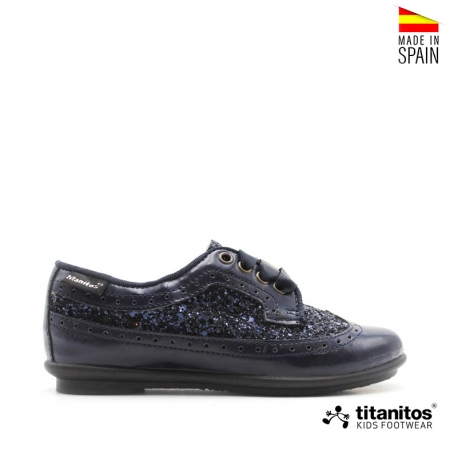 blucher para niña color marino