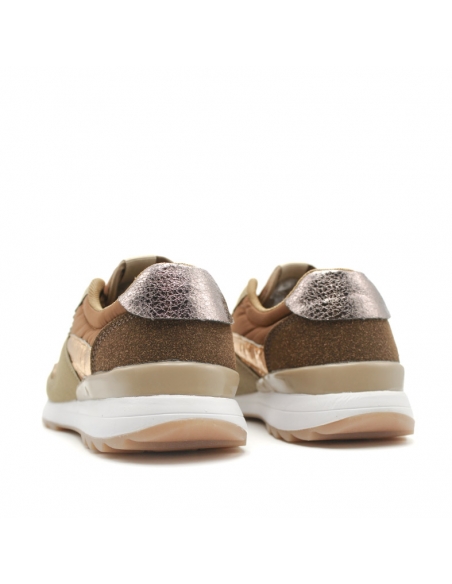 zapatillas de mujer bronce