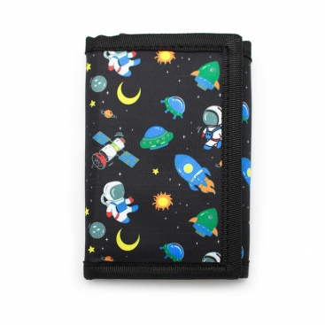 cartera nino astronautas