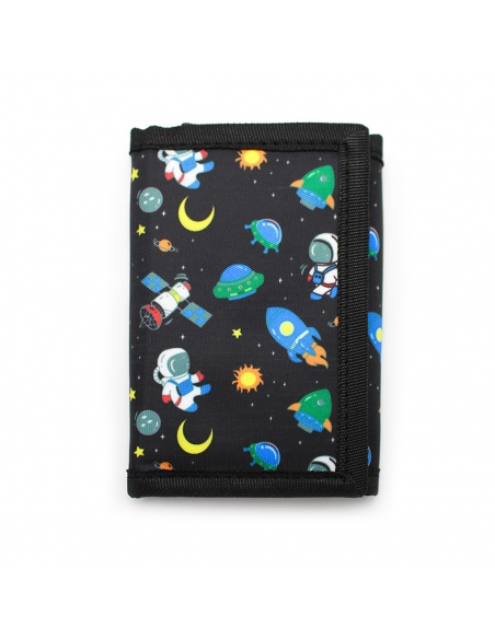 cartera nino astronautas