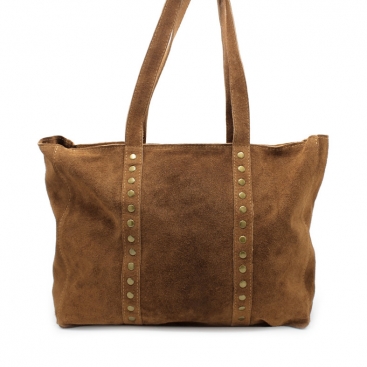 bolso shopper camel