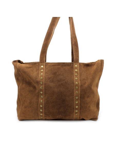 bolso shopper camel