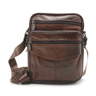 Bolso Bandolera Cuero Hombre