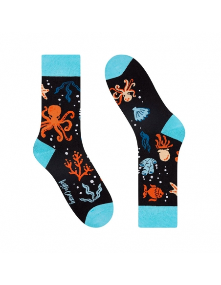 Calcetines divertidos con pulpos