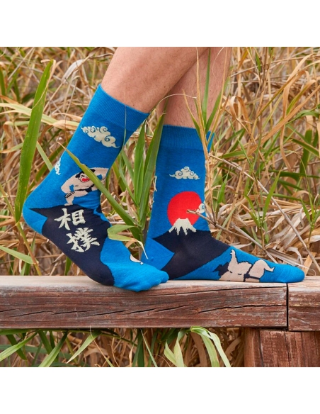 calcetines con luchadores de sumo