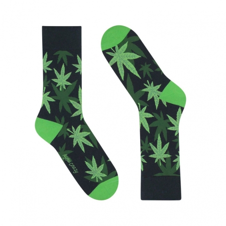 calcetines divertidos marihuana