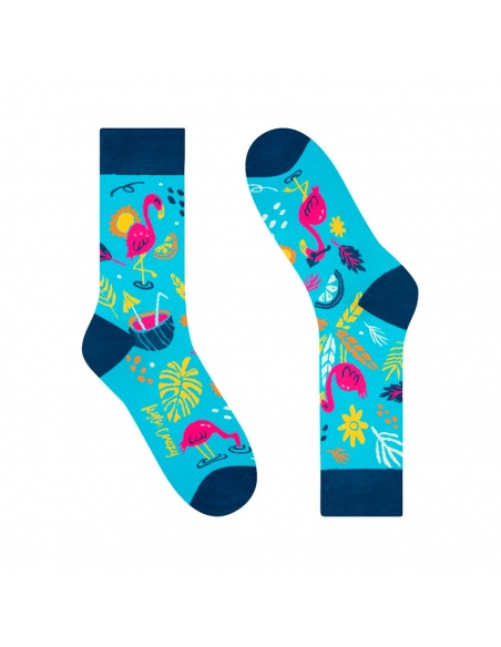 calcetines de flamencos