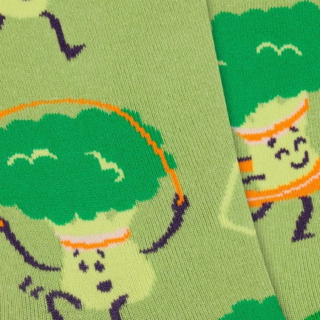 Calcetines verdes Brocoli