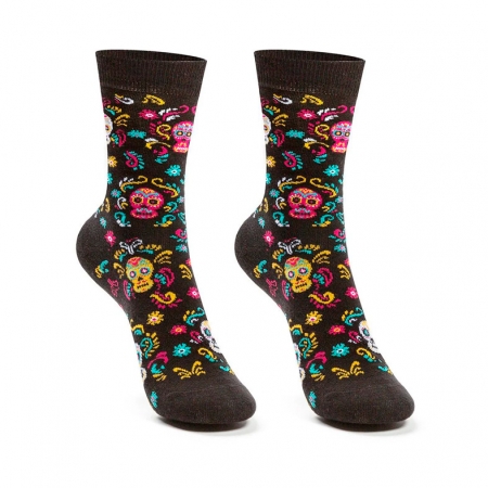 Calcetines Originales Con Calaveras