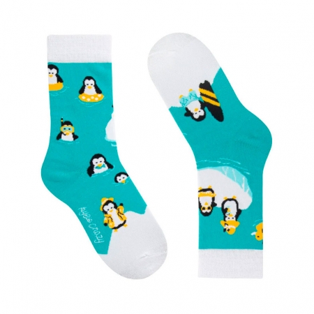 Calcetines De Pingüinos Niños