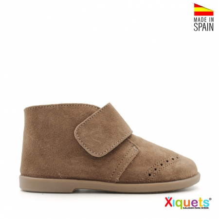 Botas Safari Serraje Camel