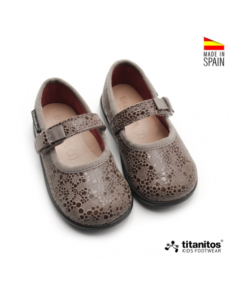 manoletinas piel taupe