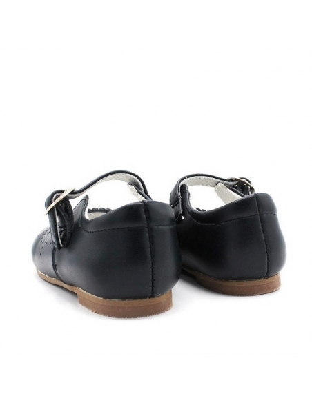 zapatos de NIÑA para vestir azul marino