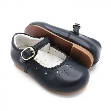 zapatos vestir NIÑA azul marino