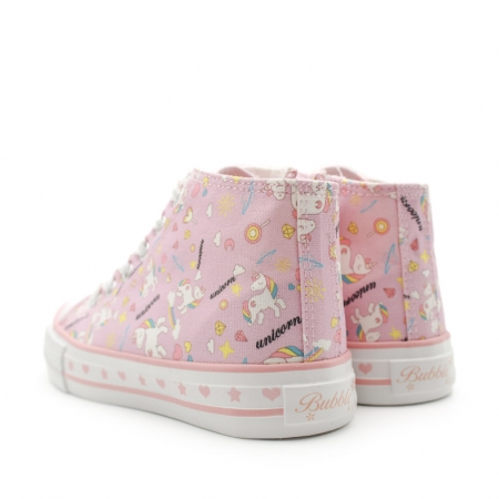 Zapatillas altas para niñas