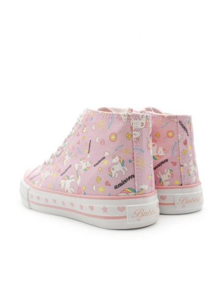 Zapatillas altas para niñas