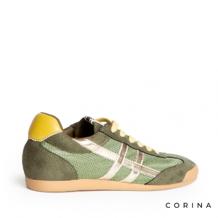 Zapatillas Mujer verde militar