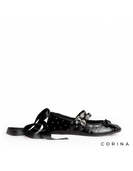 Bailarinas atadas negras