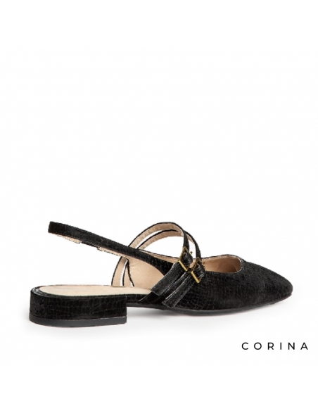 bailarinas destalonadas negras