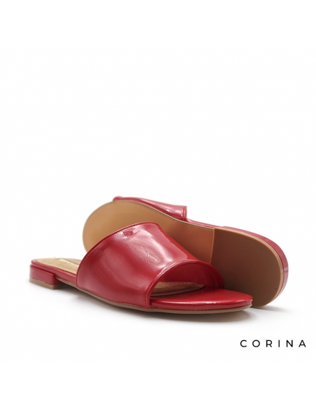 Sandalias planas rojas