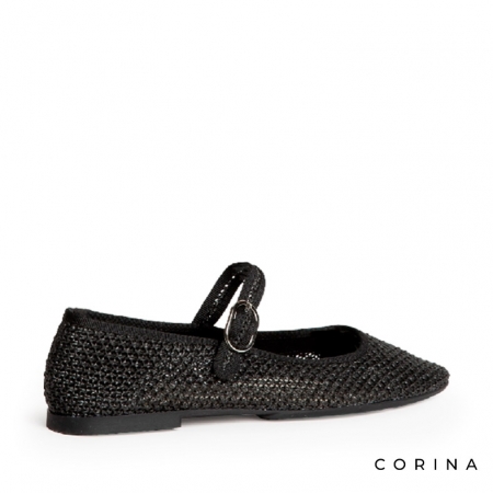 Bailarina crochet negro