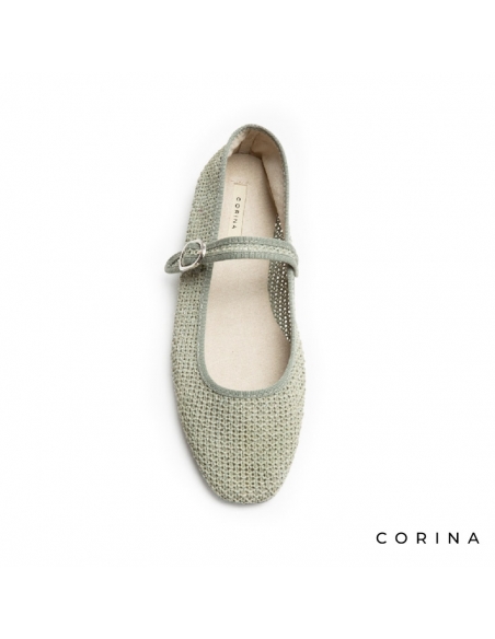 Bailarinas crochet de mujer