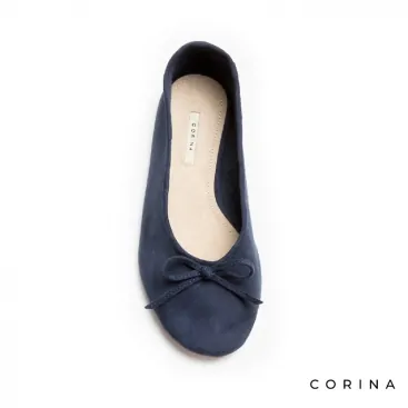 bailarina azul marino mujer