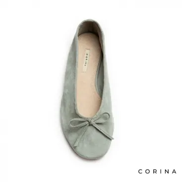 manoletinas verde agua mujer