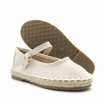 Alpargatas de verano lino