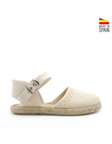 ALPARGATAS NIÑA BEIGE