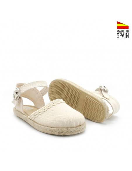 VALENCIANAS NIÑA BEIGE