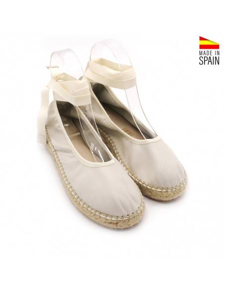 manoletinas comunión beige