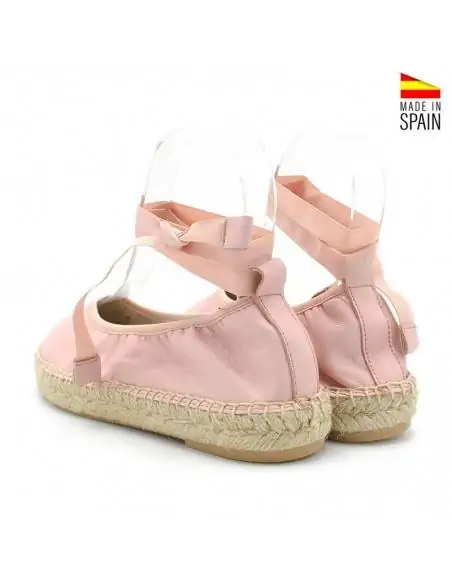 alpargatas comunión rosas