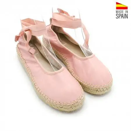 alpargatas tipo bailarina niña rosas