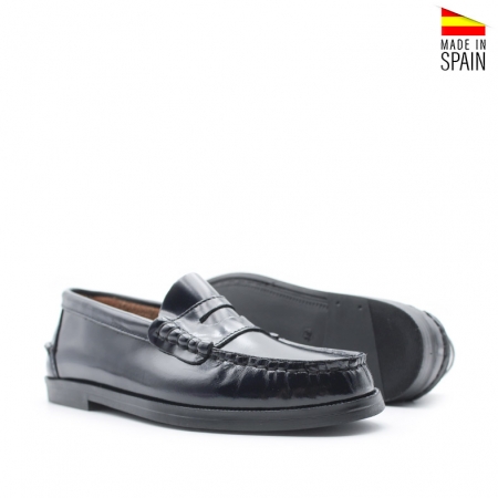 castellanos niño azul marino​