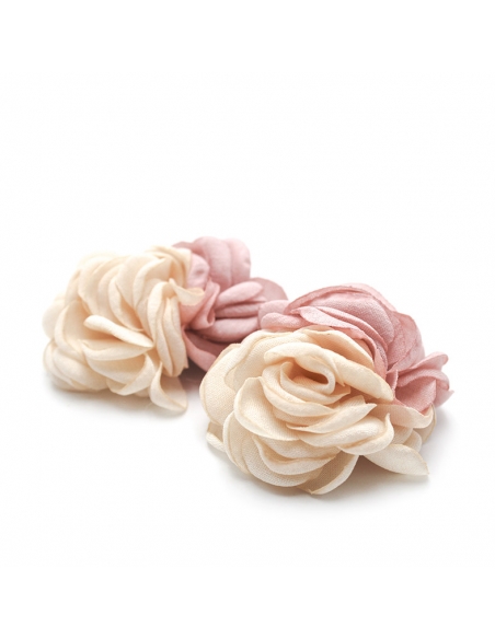 Aplique para zapato con flor