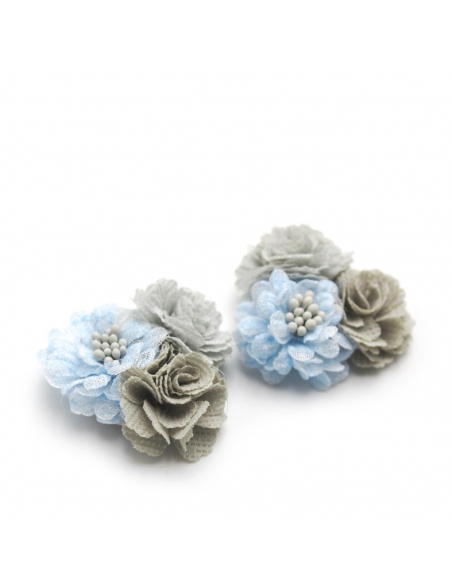 Aplique para zapato con florES