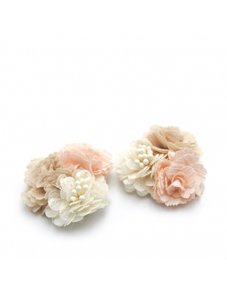 Aplique para zapato con florES