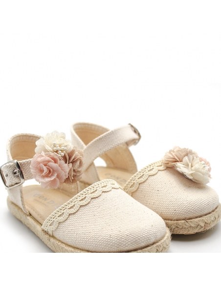 Adornos de tres flores mini